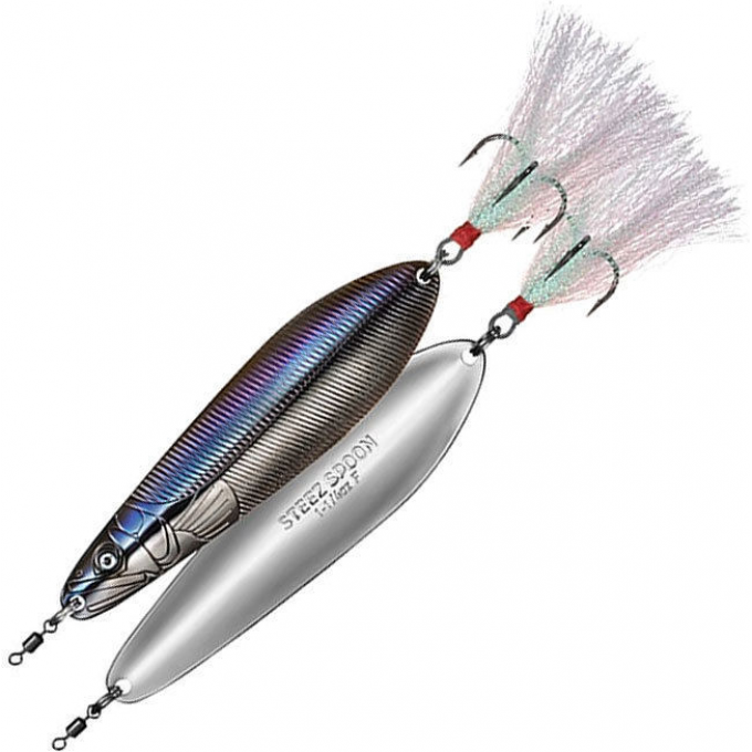 Блесна DAIWA STEEZ SPOON 14g (1/2 oz) PURPLE WAKASAGI 07434442
